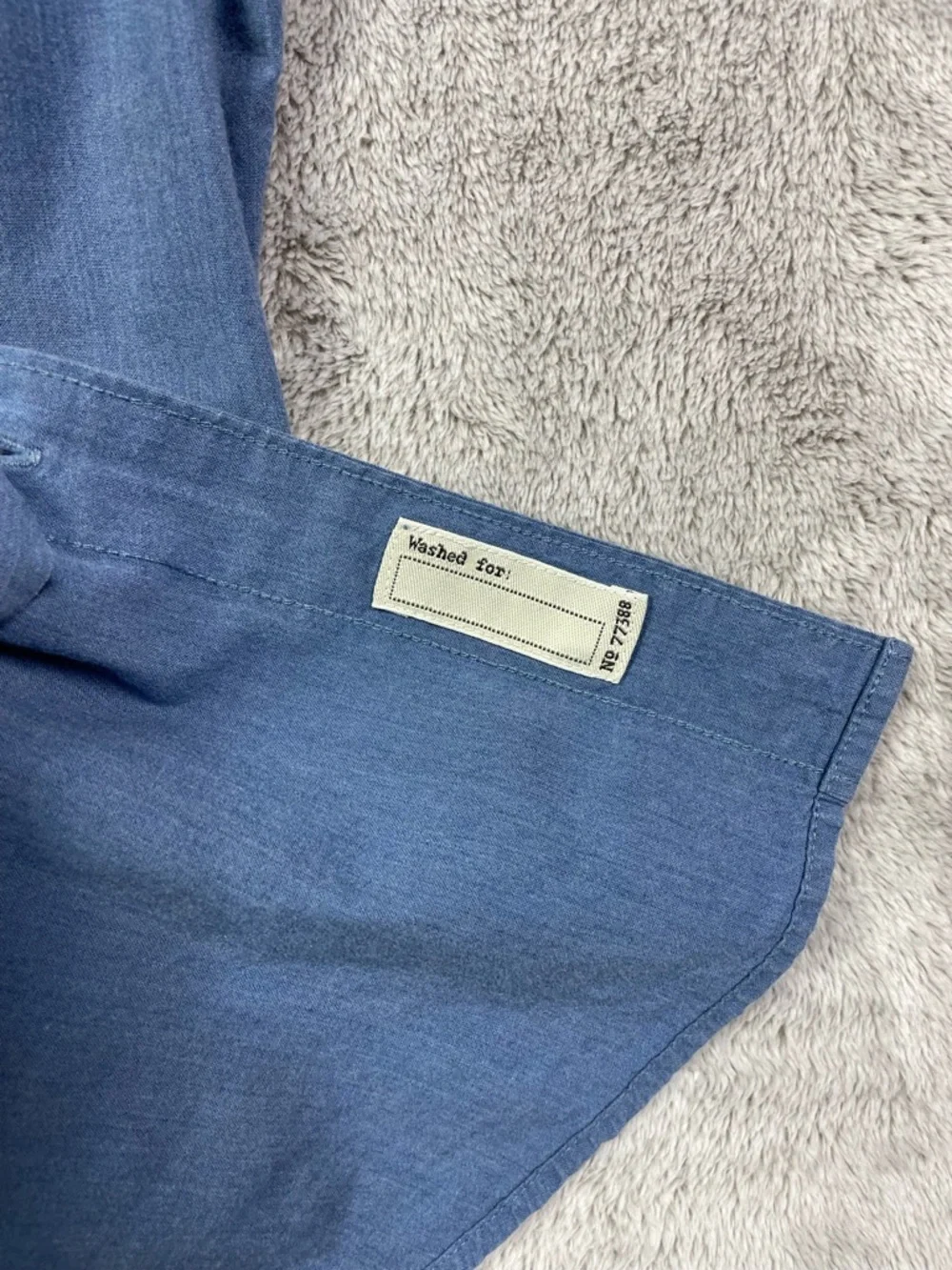 J.‎ Crew Men's Secret Wash Shirt - Medium - Classic Fit - Blue Stretch Cotton